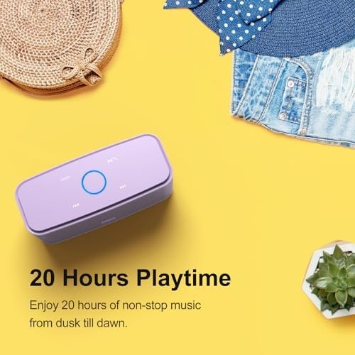 DOSS Bluetooth Speaker, SoundBox Touch Portable Wireless Bluetooth Speaker with ... - Image 8