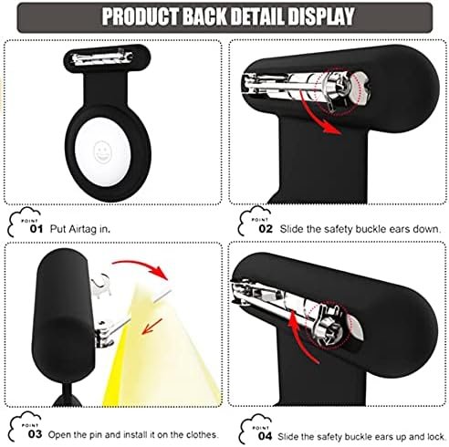 Apple Airtag Holder for Kids Hidden-4 Pack GPS Tracker Case,The Hidden Air Tags ... - Image 7