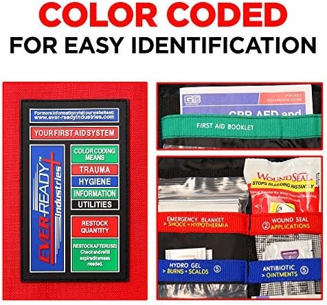 Ever-Ready Industries Premium Trauma First Aid Kit for Outdoors, Workplace, and ... - Image 6