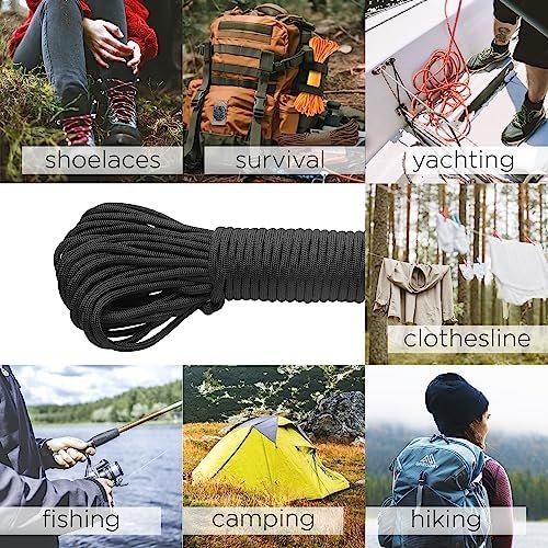 TECEUM Paracord Rope 1000 – 1000ft / 200ft / 120ft / 100ft / 50ft – Tactical Par... - Image 7