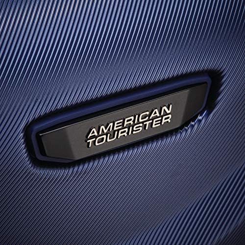 American Tourister Arrow Expandable Hardside Luggage, Navy, 3-Piece Set (21/24/2... - Image 8