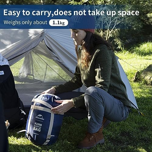 Naturehike 20 Degree Ultralight Mummy Sleeping Bag, 0 Degree Backpacking Lightwe... - Image 8