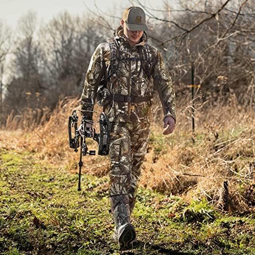 TIDEWE Hunting Clothes for Men with Fleece Lining, Safety Strap Compatible Water... - Image 9