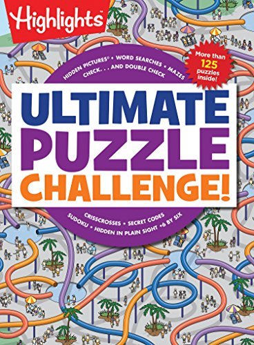 Ultimate Puzzle Challenge!: 125+ Brain Puzzles for Kids, Hidden Pictures, Mazes,... - Image 2