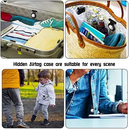 Apple Airtag Holder for Kids Hidden-4 Pack GPS Tracker Case,The Hidden Air Tags ... - Image 4