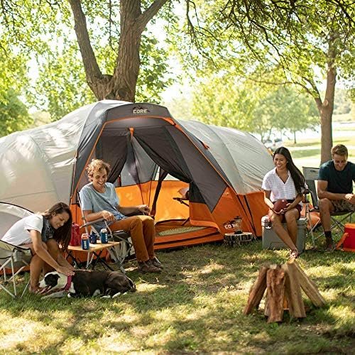 CORE Tents for Family Camping, Hiking and Backpacking | 4 Person / 6 Person / 9 ... - Image 9