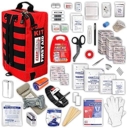 Ever-Ready Industries Premium Trauma First Aid Kit for Outdoors, Workplace, and ... - Image 2