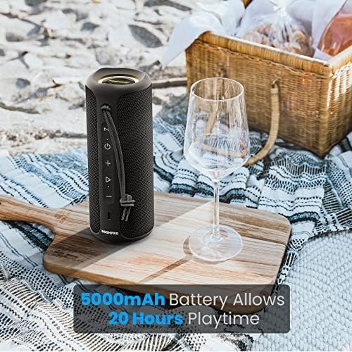 MIATONE Bluetooth Speakers 36W Portable Speaker with Stereo Sound Bass, Bluetoot... - Image 4