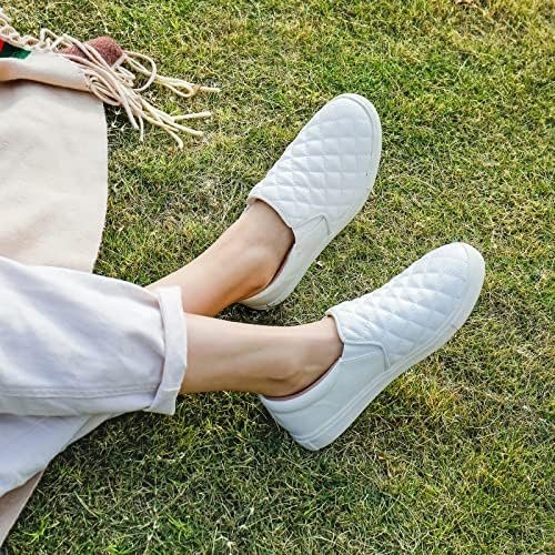 STQ Loafers for Women Memory Foam Slip On Sneakers EleeS Quilted 1.0 Comfort Fal... - Image 9