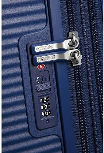 American Tourister Unisex Adult's S (55 cm-41 L), Blue (Midnight Navy), Spinner ... - Image 6