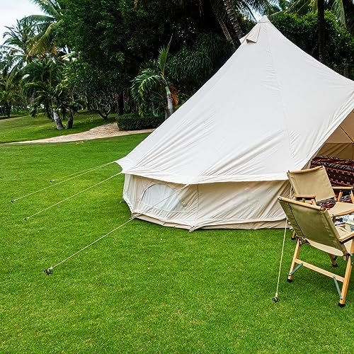 Tent Stakes Sand Stakes for Beach Tent 6 Pack Spiral Anchor Stakes 9.4 Inch Heav... - Image 6