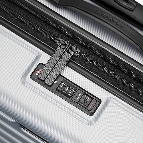 Samsonite Omni 2 Hardside Expandable Luggage with Spinner Wheels, Black, Pro Car... - Image 3