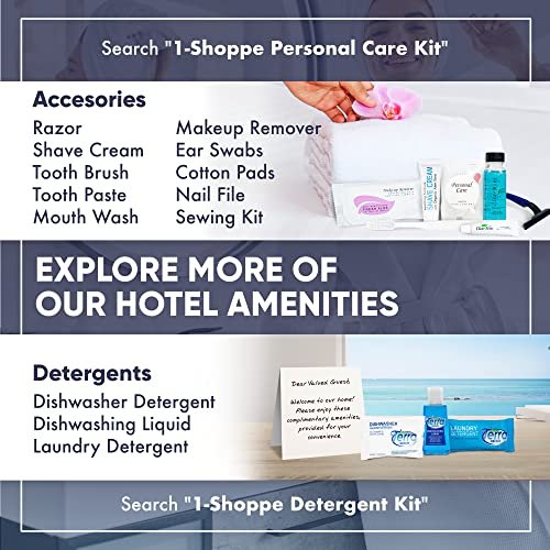 H2O Therapy Hotel Soaps and Toiletries Bulk Set | 1-Shoppe All-In-Kit Amenities ... - Image 7