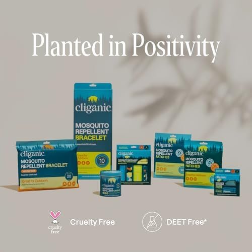 Cliganic Mosquito Repellent Stickers (90 Pack) - Animal Patches for Kids, Natura... - Image 6