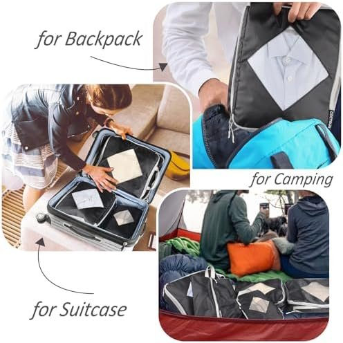 Compression Packing Cubes for Travel,Expandable Packing Cubes for Suitcases, 5 S... - Image 9