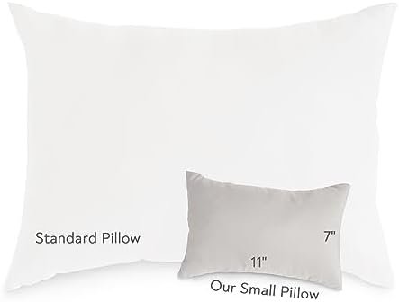 Small Pillow Mini Pillow for Travel 2 Pack, 11" x 7" Tiny Pillow with Name Tag, ... - Image 3