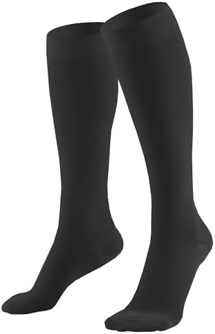 Compression Socks Men Women 20-30 mmHg Knee High Medical Athletic Compression St... - Image 2