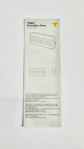 Tribit StormBox Flow Bluetooth Speaker, Portable Speaker with XBass, 30H Playtim... - Image 14