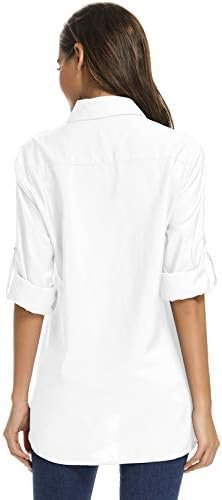 Women's UPF 50 Long Sleeve Sun Protection Shirts Quick Dry Outdoor Fishing Hikin... - Image 3