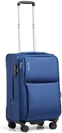 Hanke Softside Expandable 20 Inch Carry On Luggage with Wheels Airline Approved,... - Image 2