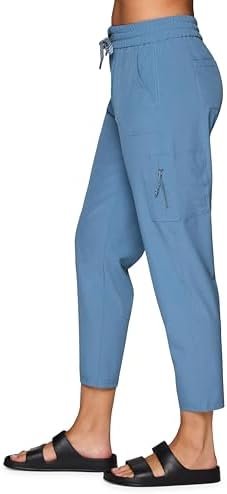Avalanche Women's Everyday Hiking Quick Dry Woven Ripstop Ankle Pant with Pocket - Image 6