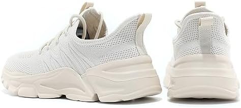 Womens Ladies Walking Tennis Shoes Slip on Lightweight Casual Running Sneakers S... - Image 6