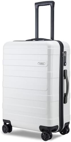 Tolino Carry on Luggage with Spinner Wheels, PC+ABS Hard Shell Suitcase - Built-... - Image 2