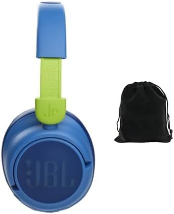 JBL JR 460NC Kids Wireless Over-Ear Noise Cancelling Headphones - Blue, Safe Vol... - Image 6