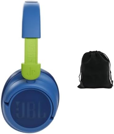 JBL JR 460NC Kids Wireless Over-Ear Noise Cancelling Headphones - Blue, Safe Vol... - Image 7