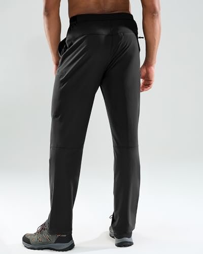 Haimont Mens Hiking Travel Pants Nylon Lightweight Quick Dry Water Resistant Str... - Image 7
