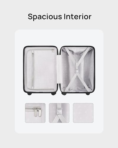 Carry on Luggage 22 X 14 X 9 Airline Approved, 20 Inch Luggage for 3-5 Days Trav... - Image 5