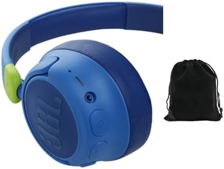 JBL JR 460NC Kids Wireless Over-Ear Noise Cancelling Headphones - Blue, Safe Vol... - Image 8