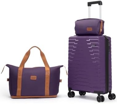 Carry On Luggage 22x14x9 Airline Approved, 20 Inch Carry on Suitcases with Wheel... - Image 2