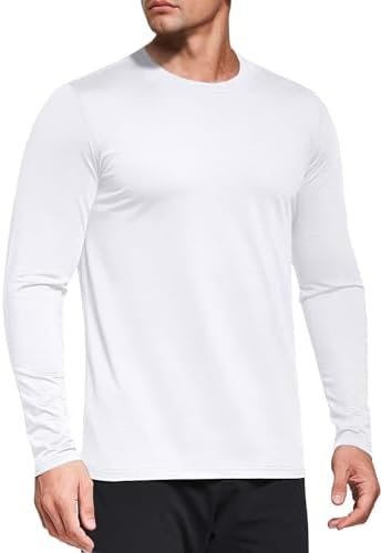 Men's 1 or 3 Pack Performance Long Sleeve T-Shirts, UPF 50+ Sun Protection Shirt... - Image 4