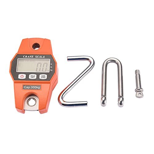 Digital Luggage Scale 300kg/660lb Hanging Baggage Scale with Backlit LCD-Display... - Image 4