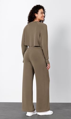 ODODOS Modal Soft Wide Leg Pants for Women High Waist Casual Relaxed Pants with ... - Image 4