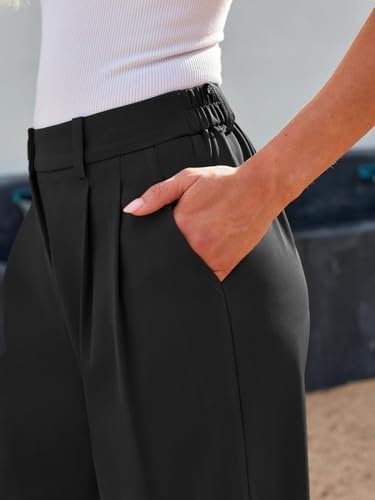 LILLUSORY Wide Leg Dress Pants Women's High Waisted Dressy Trousers - Image 5
