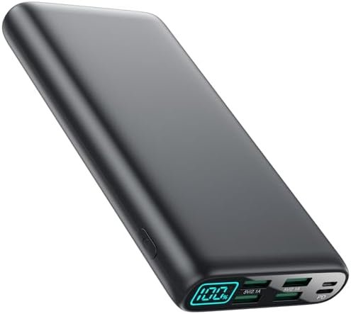 Portable Charger 38800mAh,LCD Display Power Bank,5 USB Outputs Battery Pack Back... - Image 2