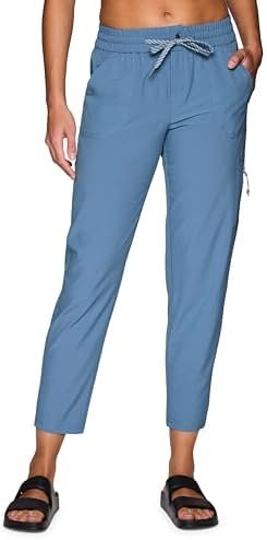Avalanche Women's Everyday Hiking Quick Dry Woven Ripstop Ankle Pant with Pocket - Image 5