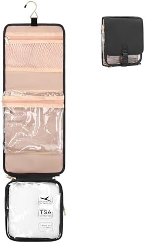 Relavel Travel Toiletry Bag for women with Detachable TSA Approved Toiletry Bag,... - Image 2