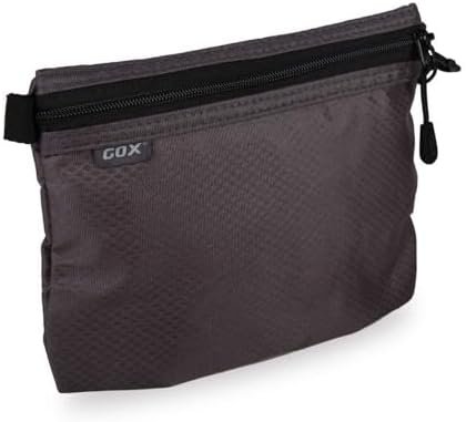 GOX Small Toiletry Bag for Men Bulk Cosmetic Bag Dopp Kit Carry On Zipper Pouch ... - Image 2