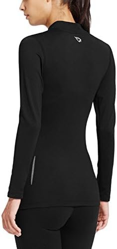 BALEAF Women's Thermal Shirts Long Sleeve Tops Running Workout Fleece Clothes Co... - Image 3