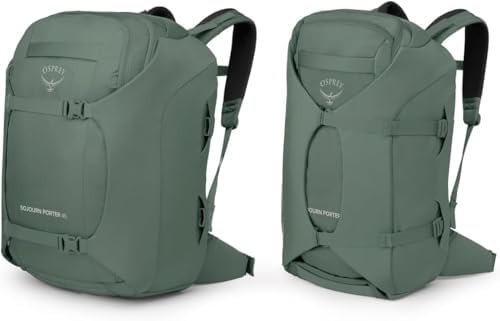 Osprey Sojourn Porter 46L Travel Backpack, Koseret Green - Image 7