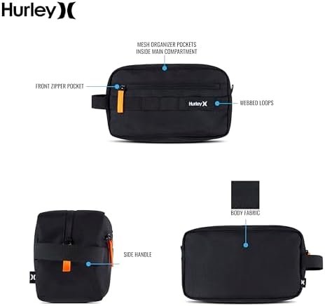 Hurley Small Items Toiletry Dopp Kit - Image 8