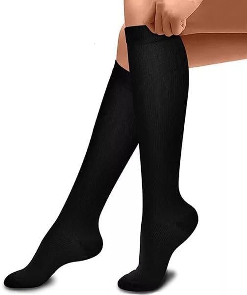 Compression Socks Men Women 20-30 mmHg Knee High Medical Athletic Compression St... - Image 5