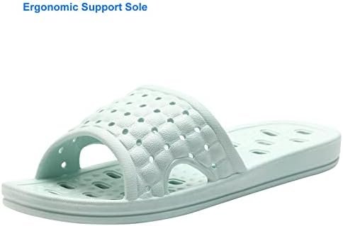 Shower Shoes Quick Dry Non-Slip Bathroom Slippers for Men Women Dorm Home Slides - Image 4
