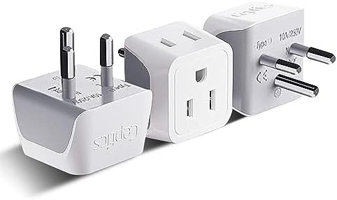 Ceptics Thailand Travel Adapter with Dual Usa Input (Type O) Ultra Compact - 3 P... - Image 2