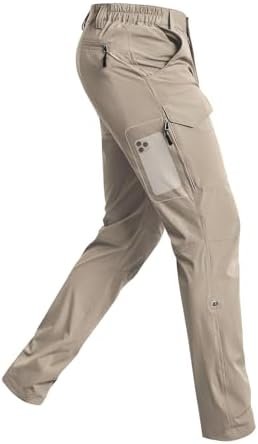 Cycorld Men's-Hiking-Pants-Lightweight-Water-Resistant-Quick-Dry Stretch Cargo T... - Image 2