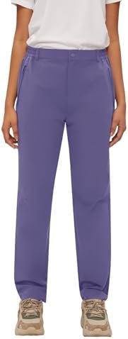 Women's Hiking Travel Pants Quick Dry Lightweight Breathable Athletic Fishing wi... - Image 2