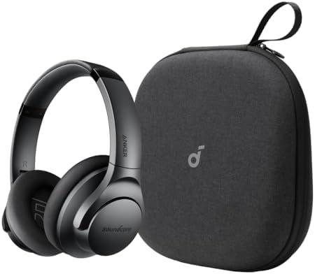 Soundcore Anker Life Q20 Hybrid Active Noise Cancelling Headphones, with Headpho... - Image 2